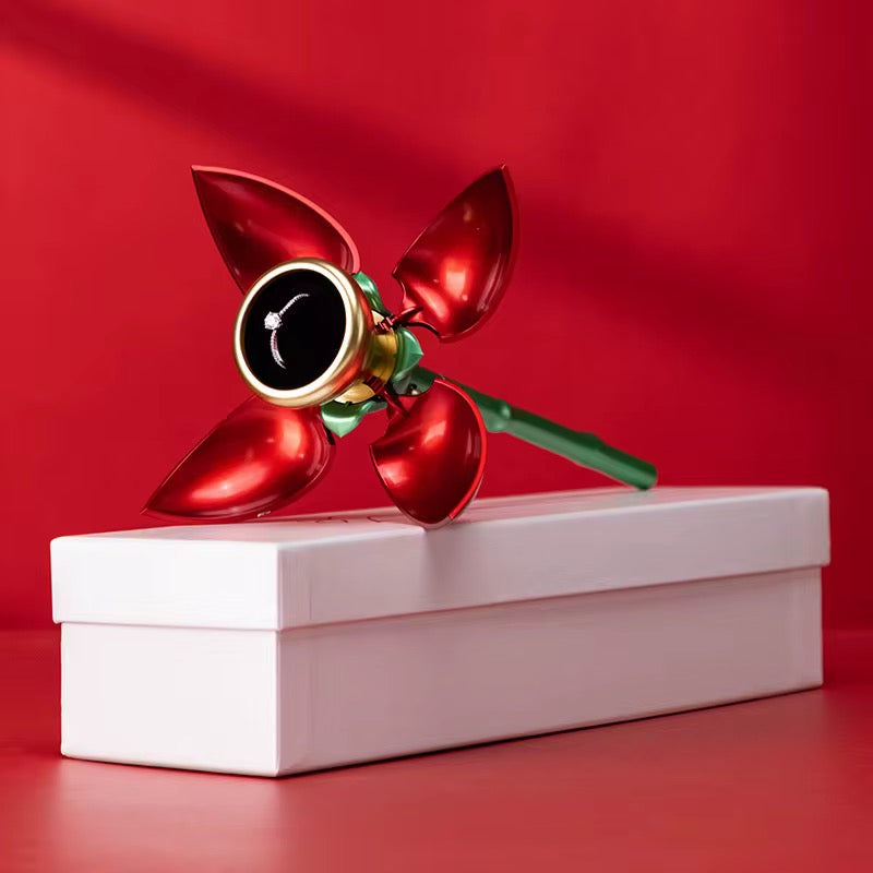 Romantic gift set ,Gift ring proposal Rose