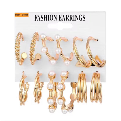 Pearl Stud Earrings - Triangle Pearl Earrings for Women | Bend the Trend
