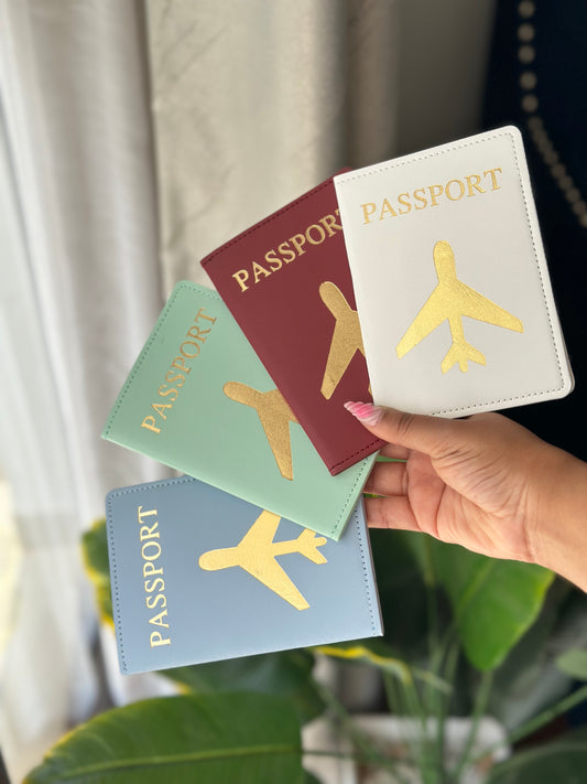 Business Passport Cover - PU Leather Travel Wallet | Bend the Trend