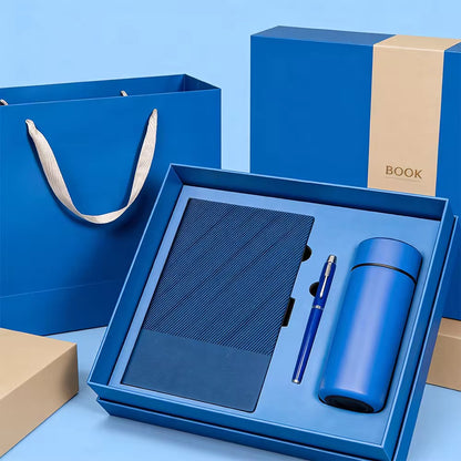 Executive Gift Set – Notebook, Pen & Insulate Travel Tumbler.
