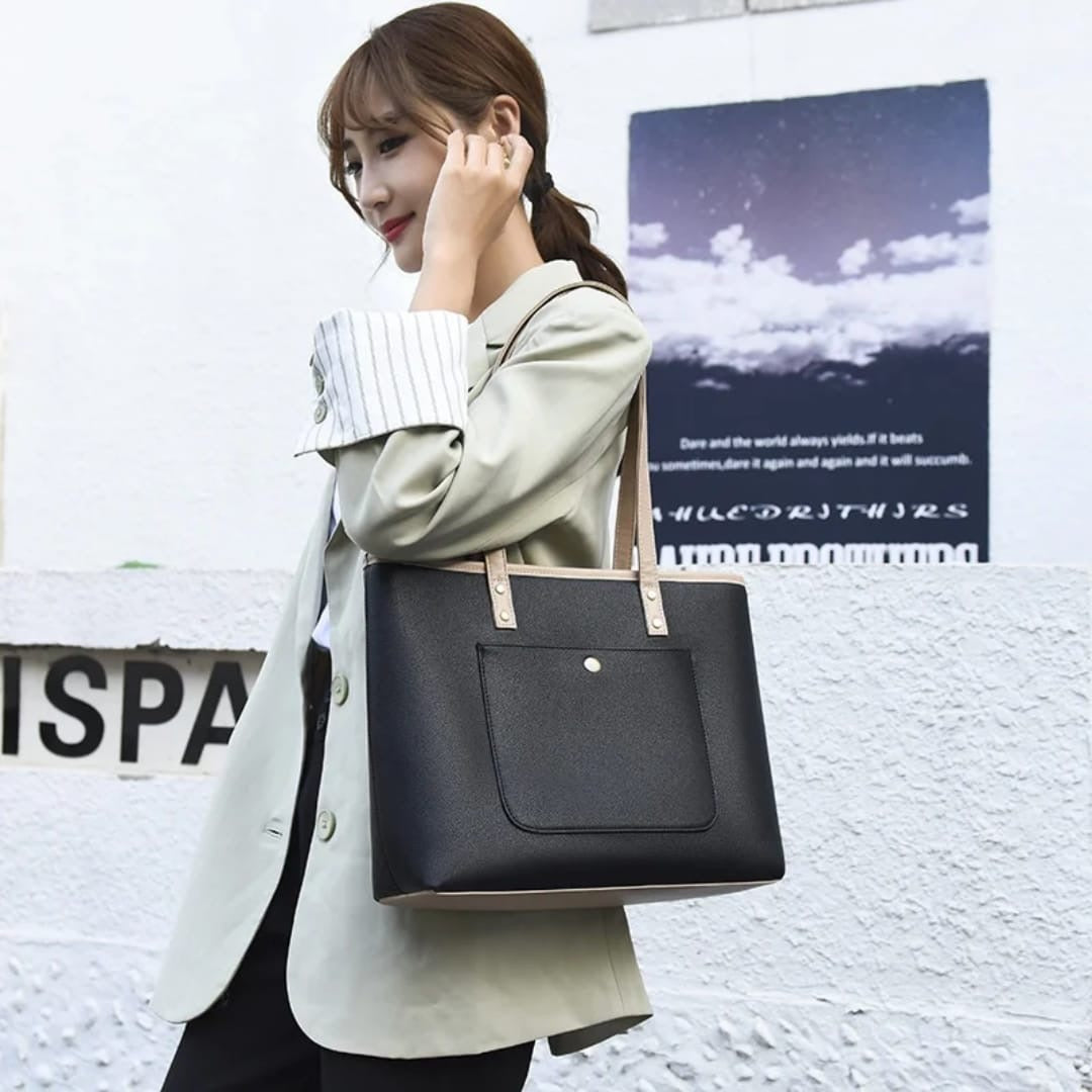 Women's Tote Bag - Large Leather Shopper Bag | Bend the Trend