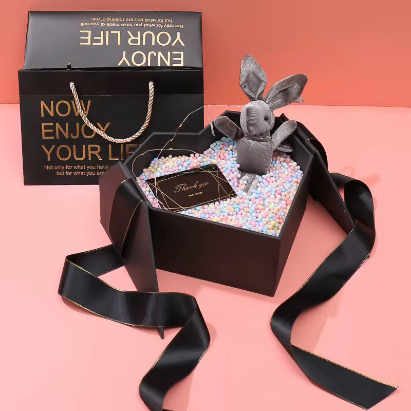 Heart of Love Gift Box bow Love gift Box Valentines |Galentines|Birthday