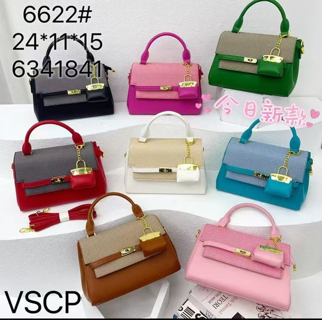 Handbag,Sling bag ,LuxeLock Mini Tote