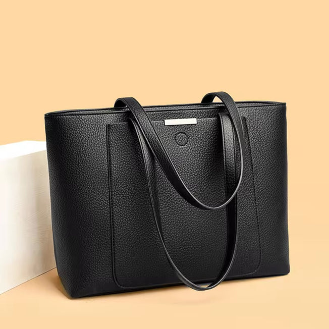 Leather Tote Bag - Large Capacity Genuine Leather Bag | Bend the Trend