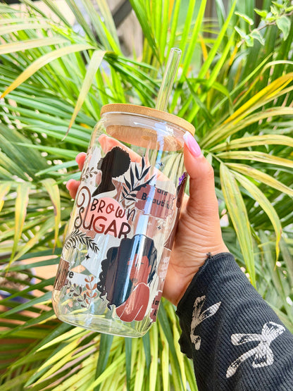 Affirmation Tumbler - Empowering Glass Tumbler for Women | Bend the Trend.Women’s Day |Mothers Day |Valentines Day
