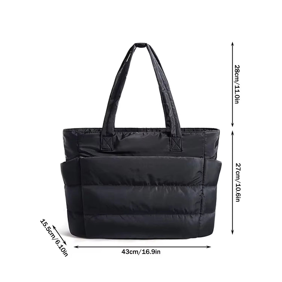 Puffy laptop bag Handbag Tote