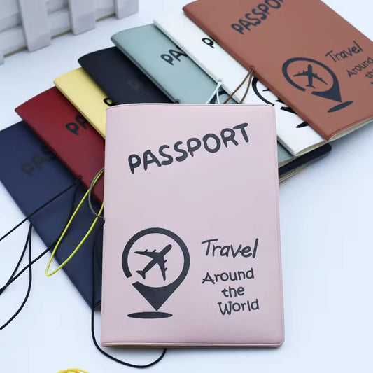 Passport Cover ✈️ Travel Around Passport Case