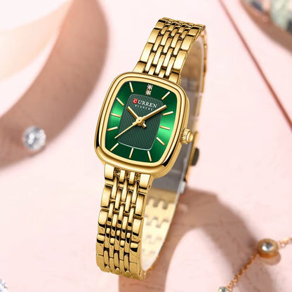 Women's Watch - Curren Rectangular Minimalist Watch | Bend the Trend