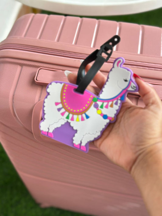 Luggage Tag - Cute Llama Design Travel Bag Tag | Bend the Trend