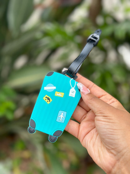 Luggage Tag - Mini Suitcase Shaped Travel Tag | Bend the Trend