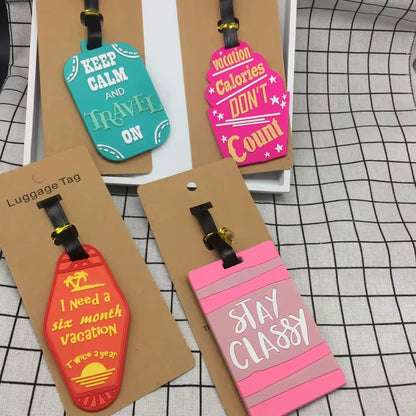 Luggage Tags - Funny Silicone Travel Tags | Bend the Trend