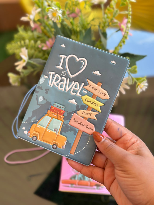 Passport Holder - Multi Functional PU Travel Wallet | Bend the Trend