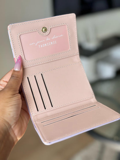 Women's Wallet - Strawberry Print Mini Wallet | Bend the Trend