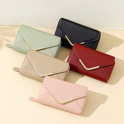 Women's Wallet - Compact Leather Wallet with Coin Pocket | Bend the Trend