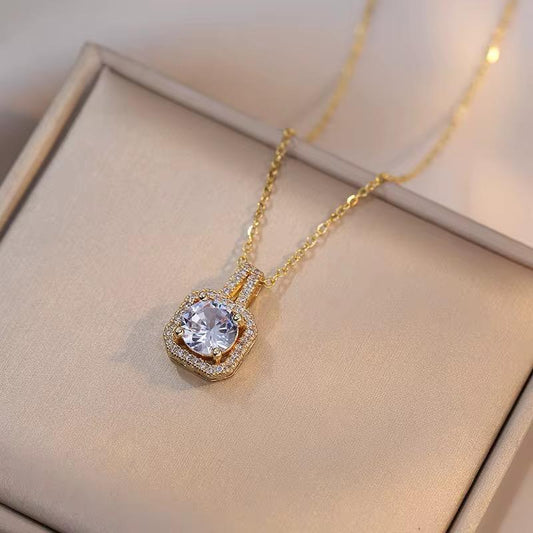 Chain,Necklace,Pendant ,Stainless Steel The Lumina Drop
