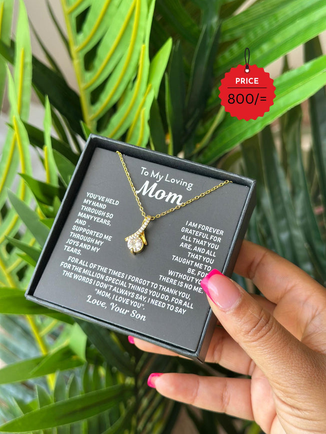 "Always Close to My Heart" Necklace Set,Gifts for mom