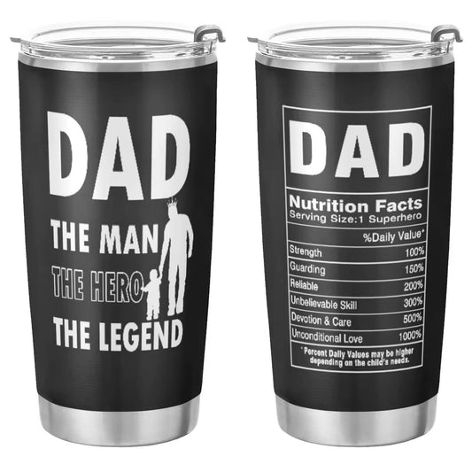 Father’s Day Tumbler – “The Hero Tumbler Fathers day