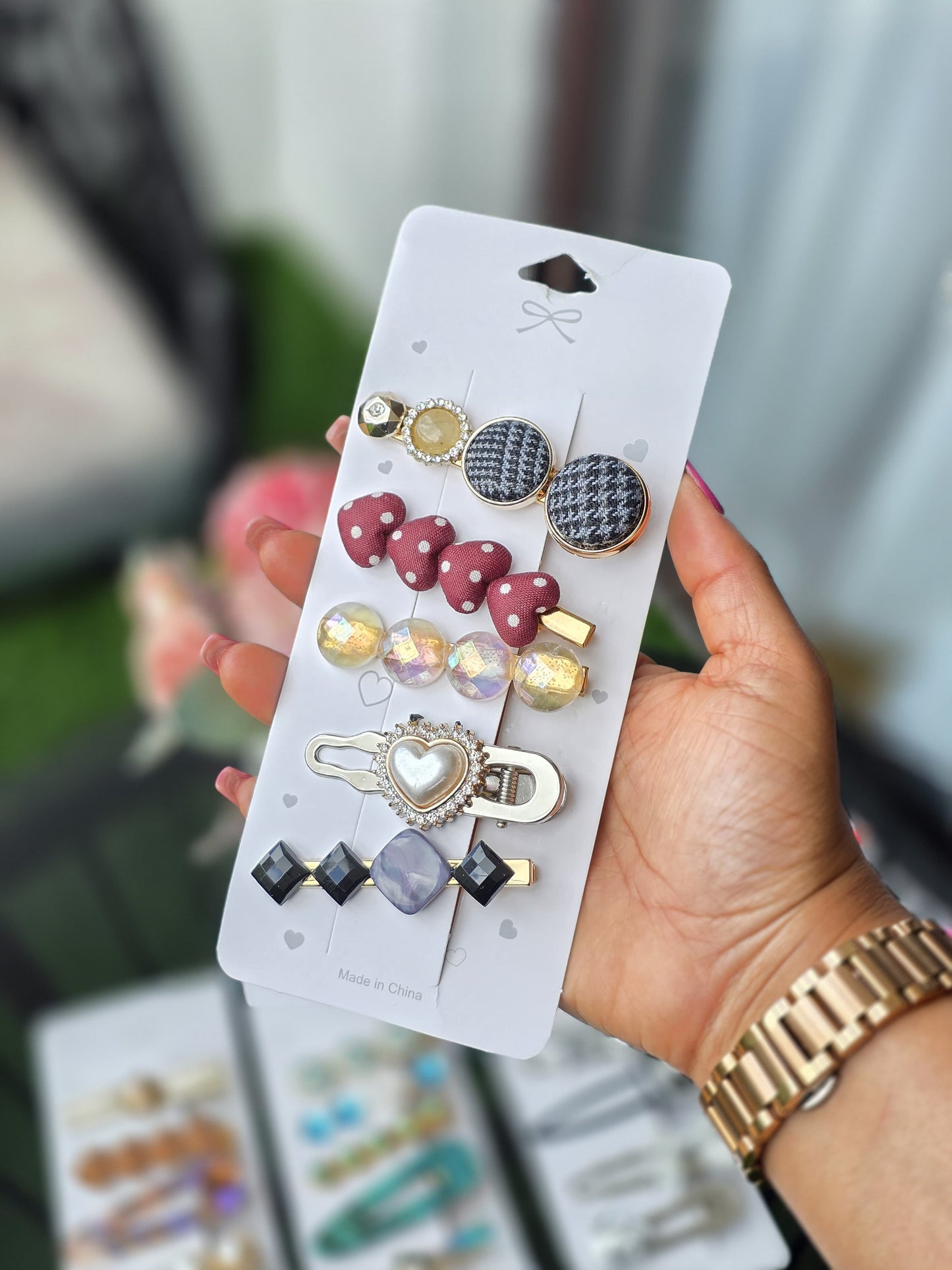 Hairclip set