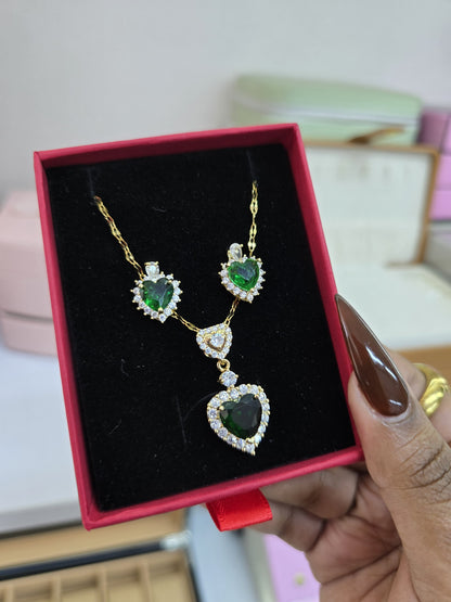 Jewelry Sets for Women - Earrings and Necklace Set | Bend the Trend Valentine Gift set ,gift package Galentines