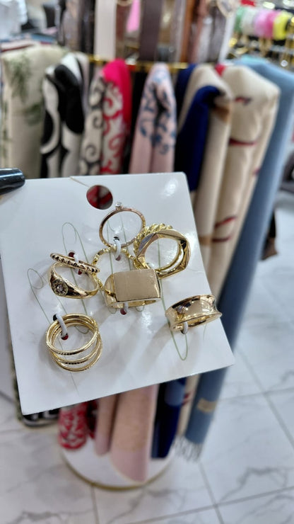 Ring Set for Women - Stackable Ring Collection | Bend the Trend