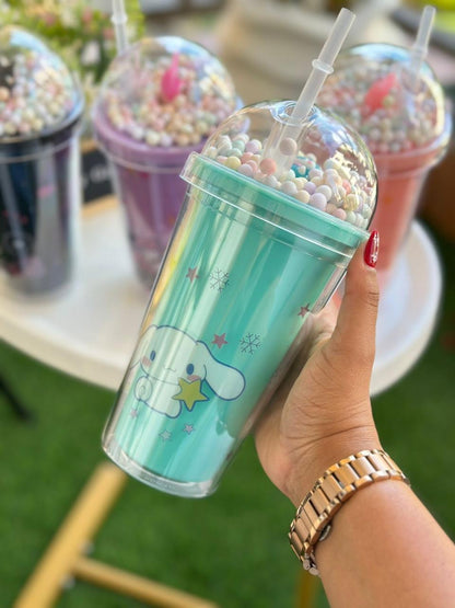 Kuromi Tumbler - Sanrio Character Water Bottle | Bend the Trend