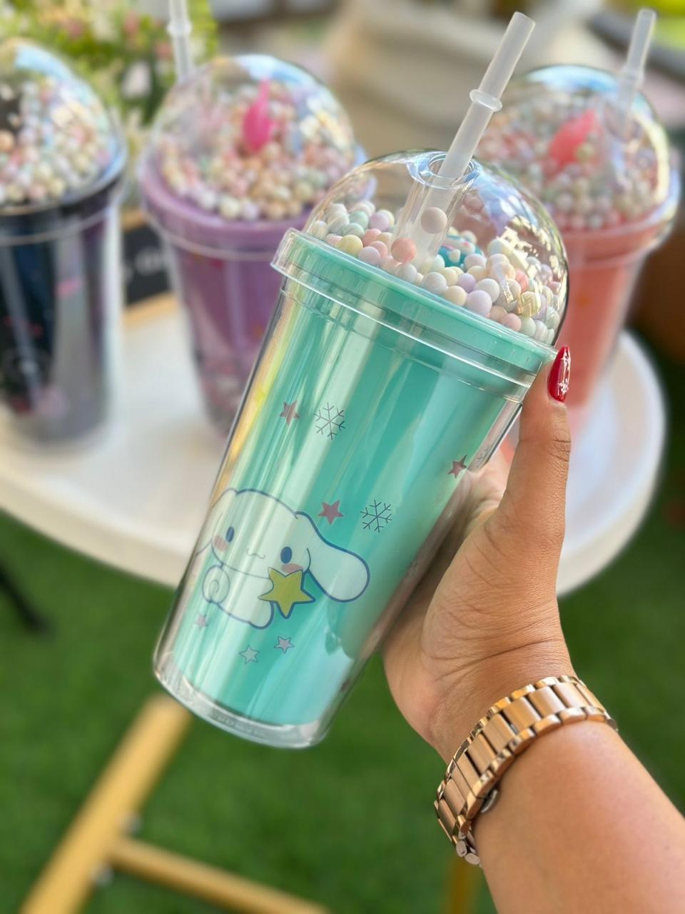 Kuromi Tumbler - Sanrio Character Water Bottle | Bend the Trend