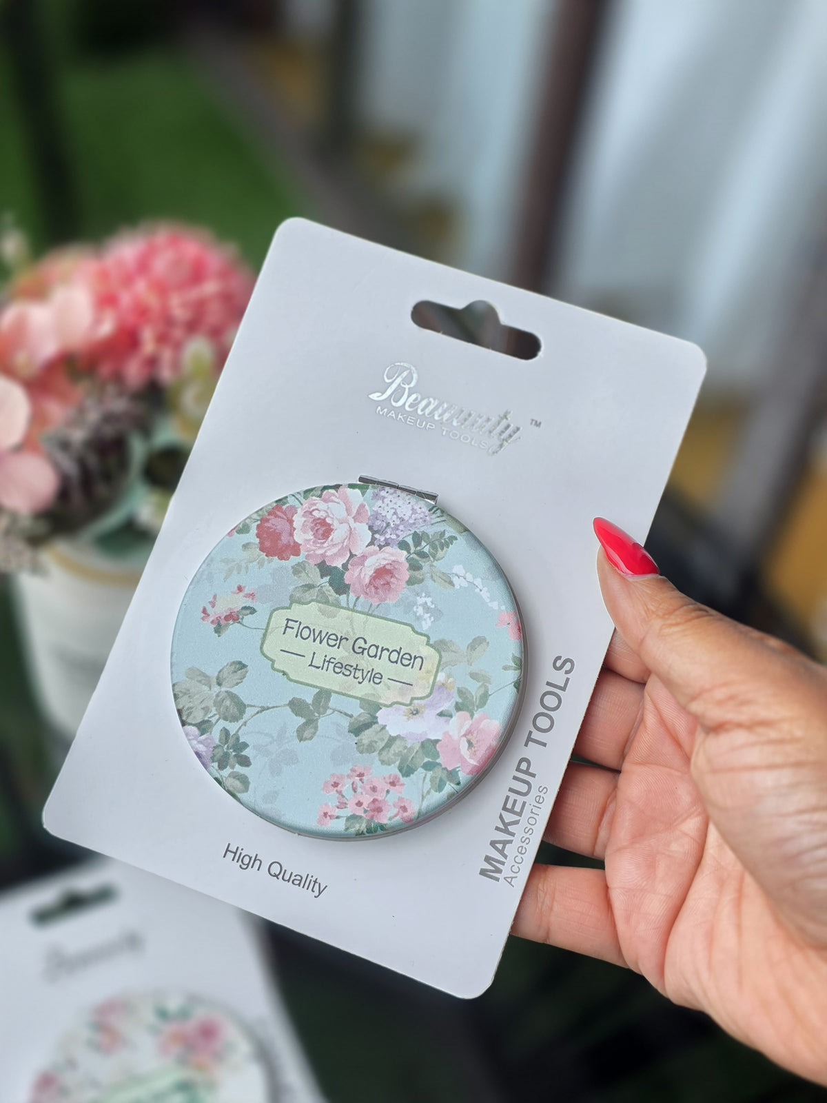 Mirror round face design