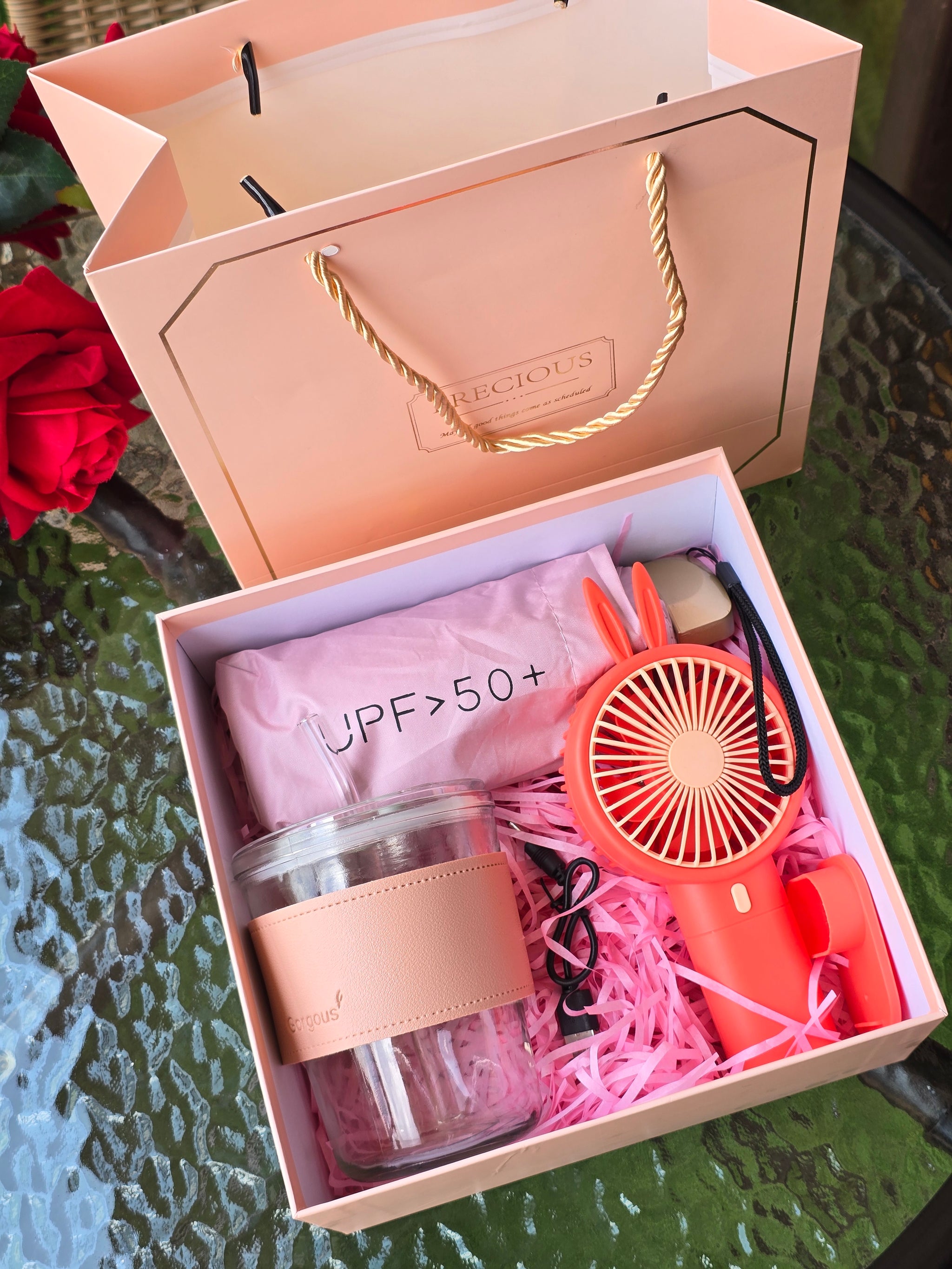 Gift Set for Women - Blush Box Feminine Luxury Set | Bend the Trend,Gift Package