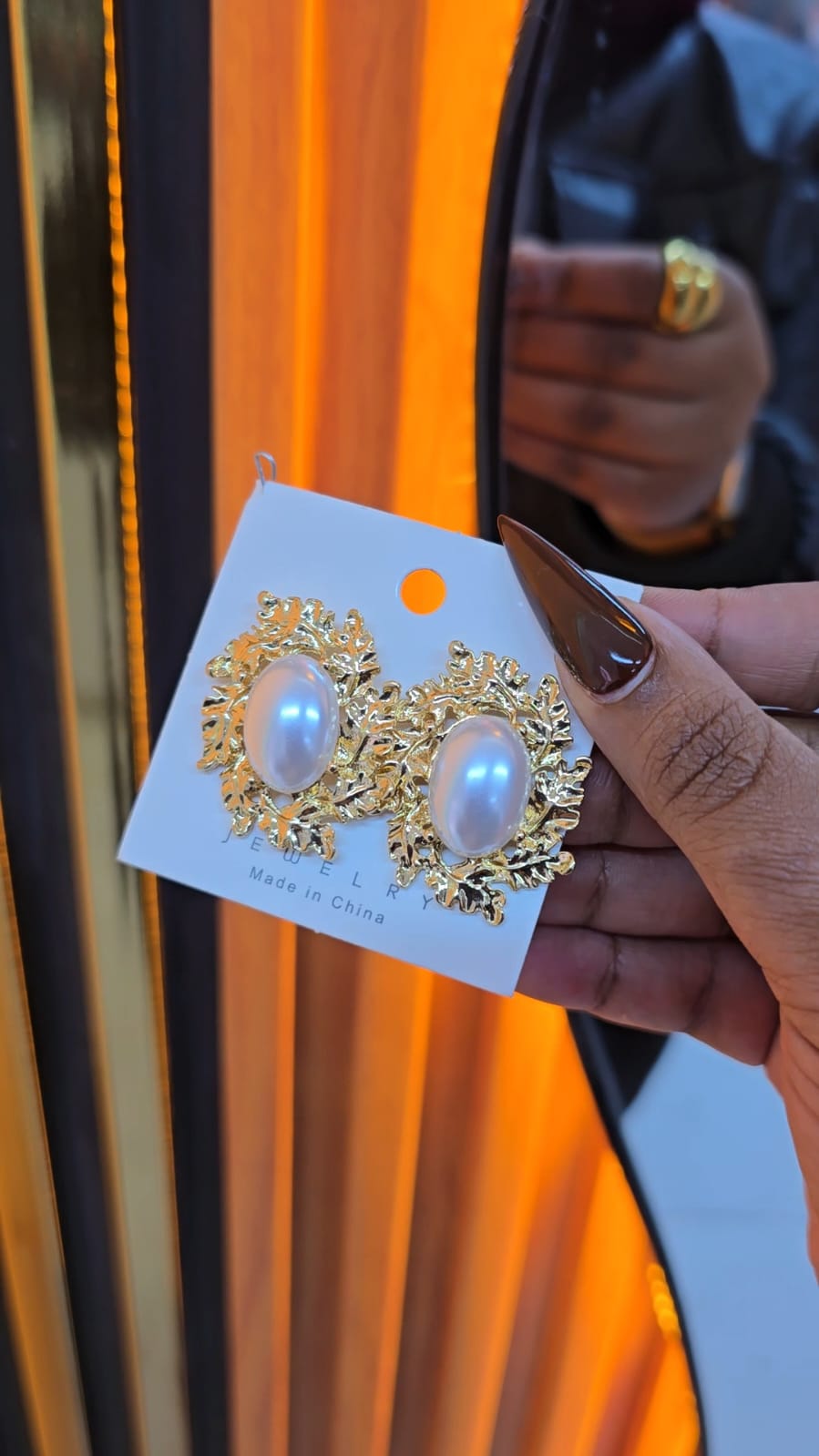 Statement earrings