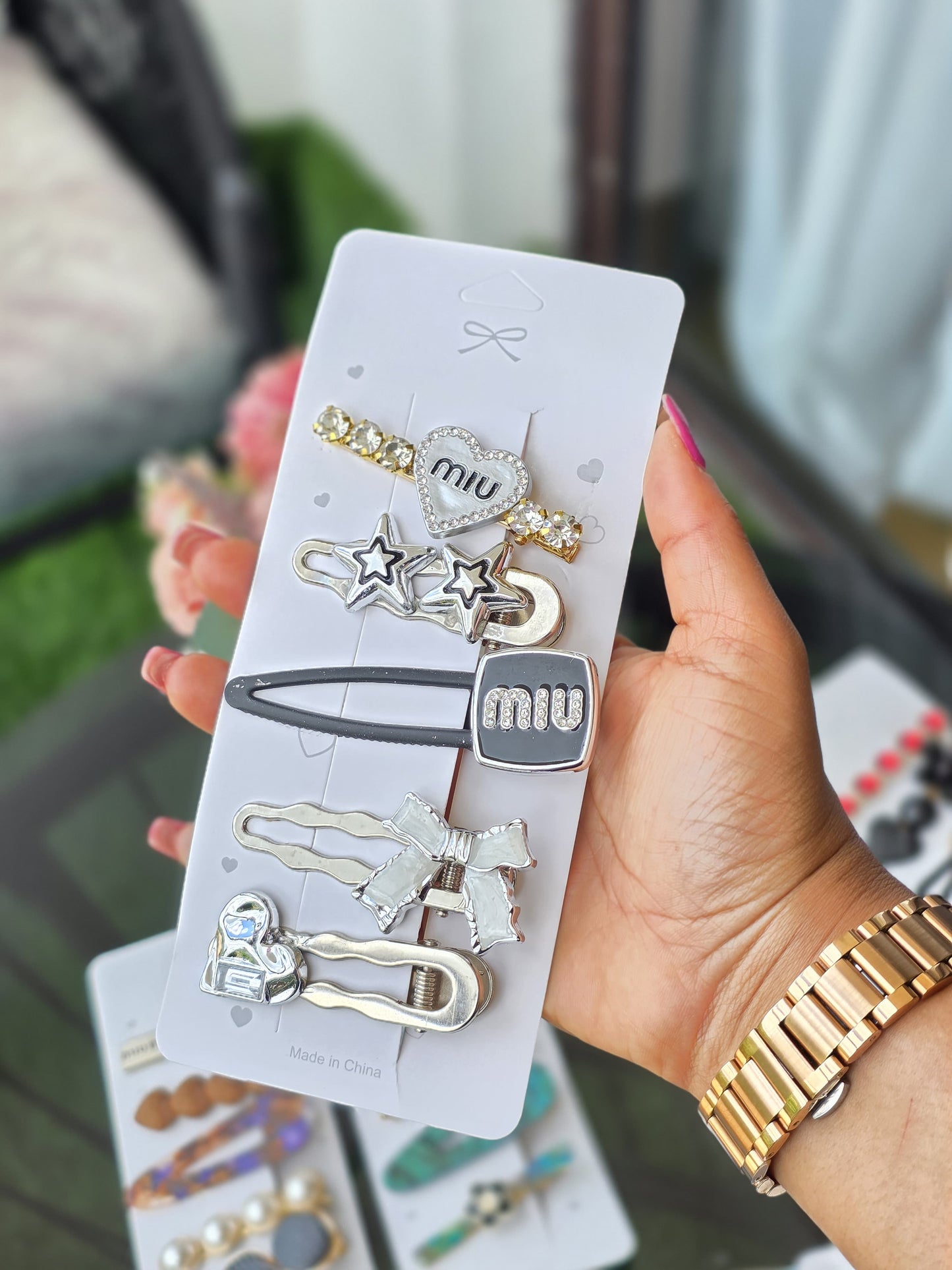Hairclip set