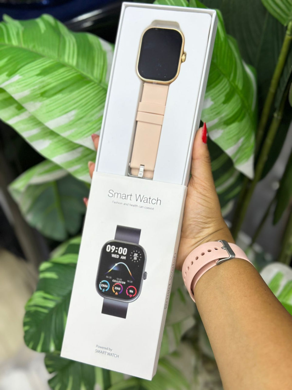 Smart watch square interface