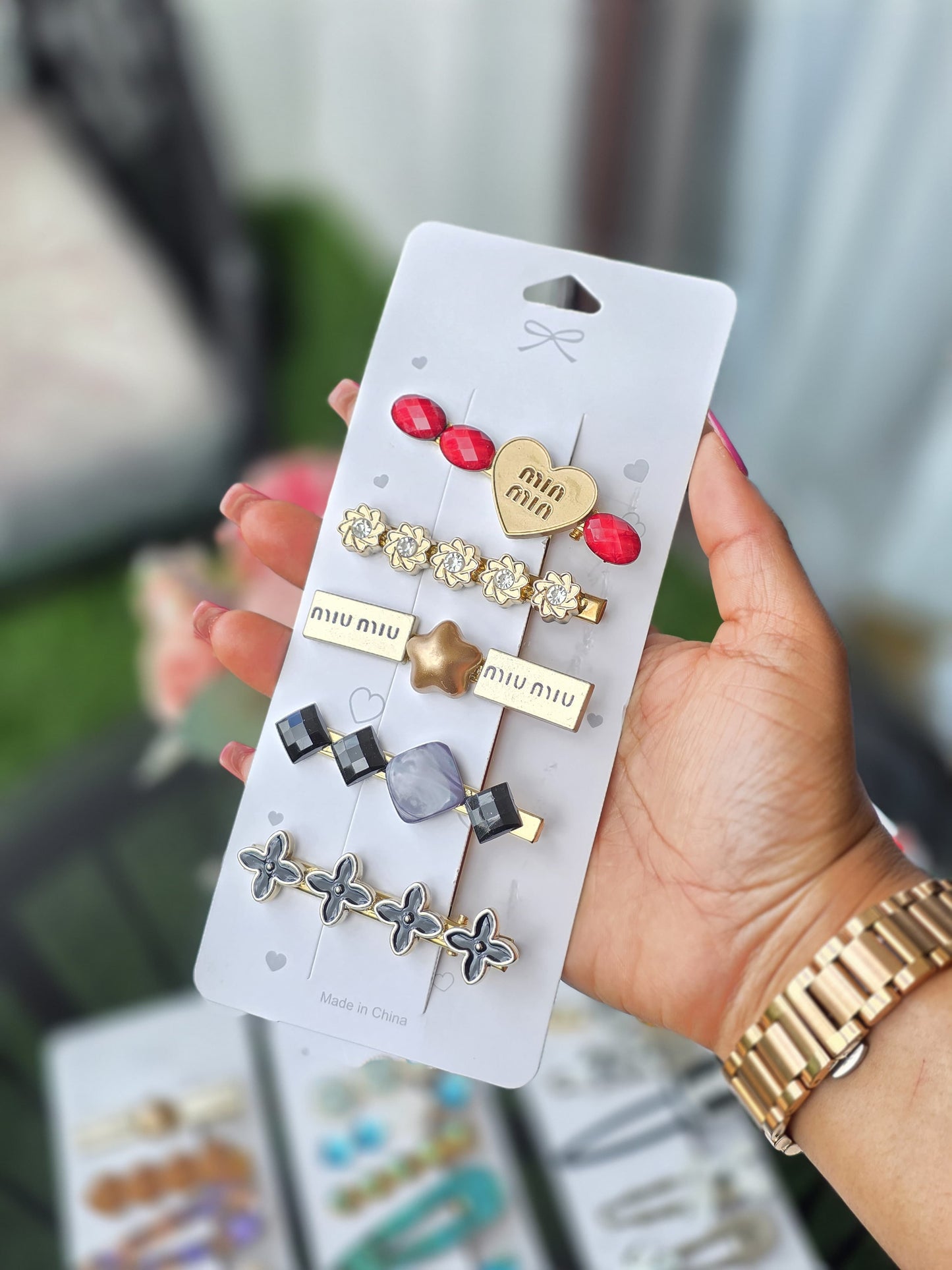Hairclip set