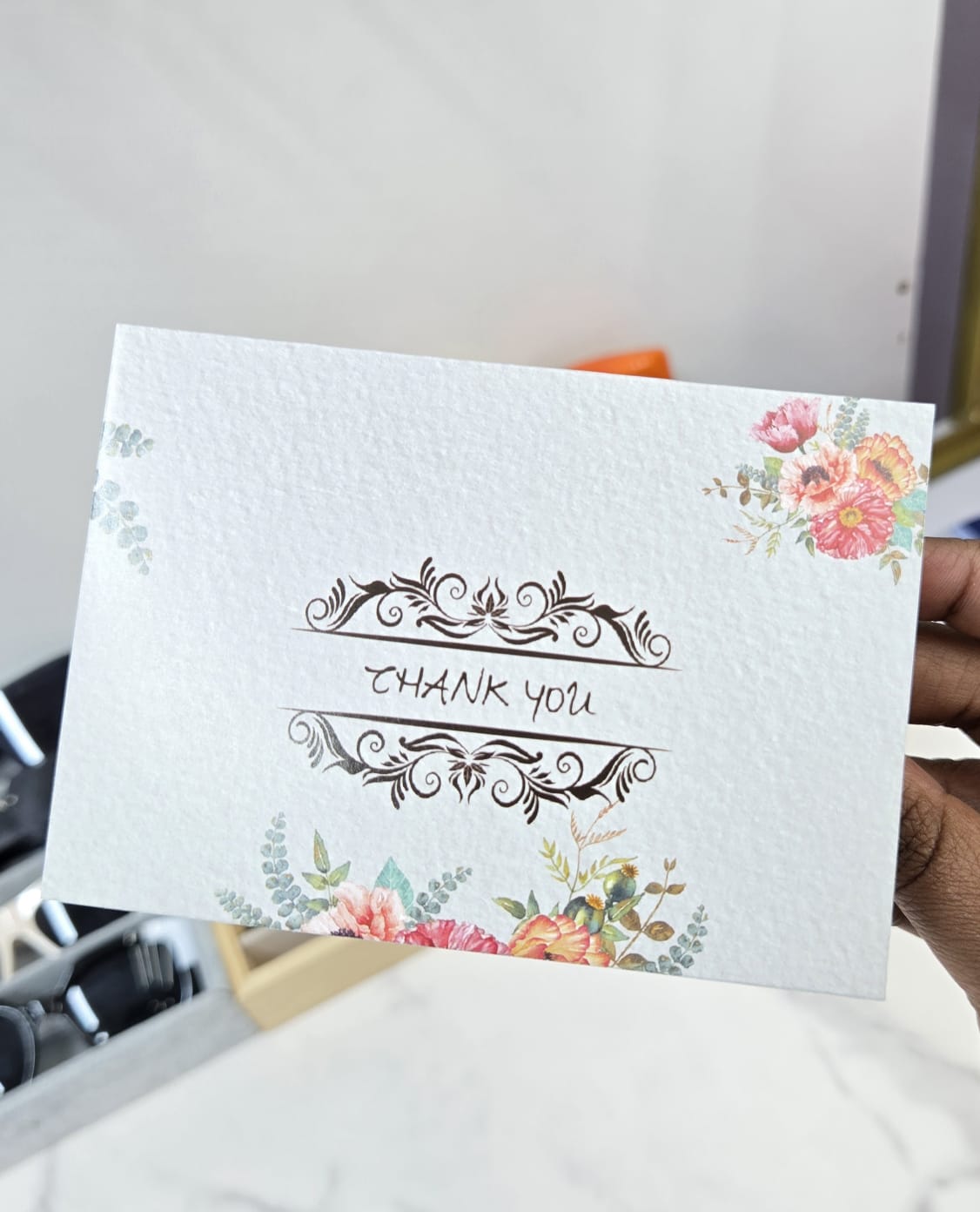 Thank you card