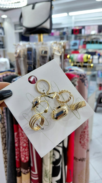 Ring Set for Women - Stackable Ring Collection | Bend the Trend