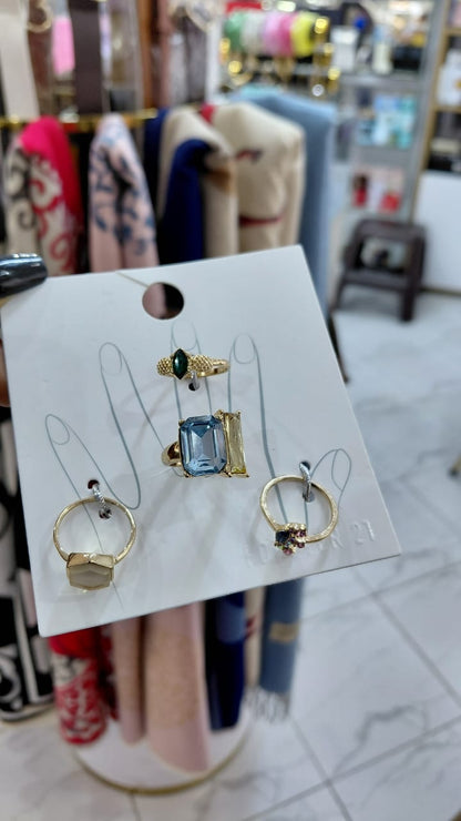 Ring Set for Women - Stackable Ring Collection | Bend the Trend