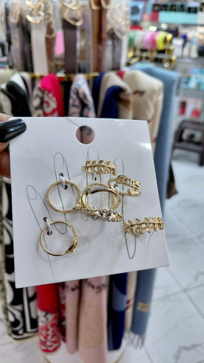 Ring Set for Women - Stackable Ring Collection | Bend the Trend