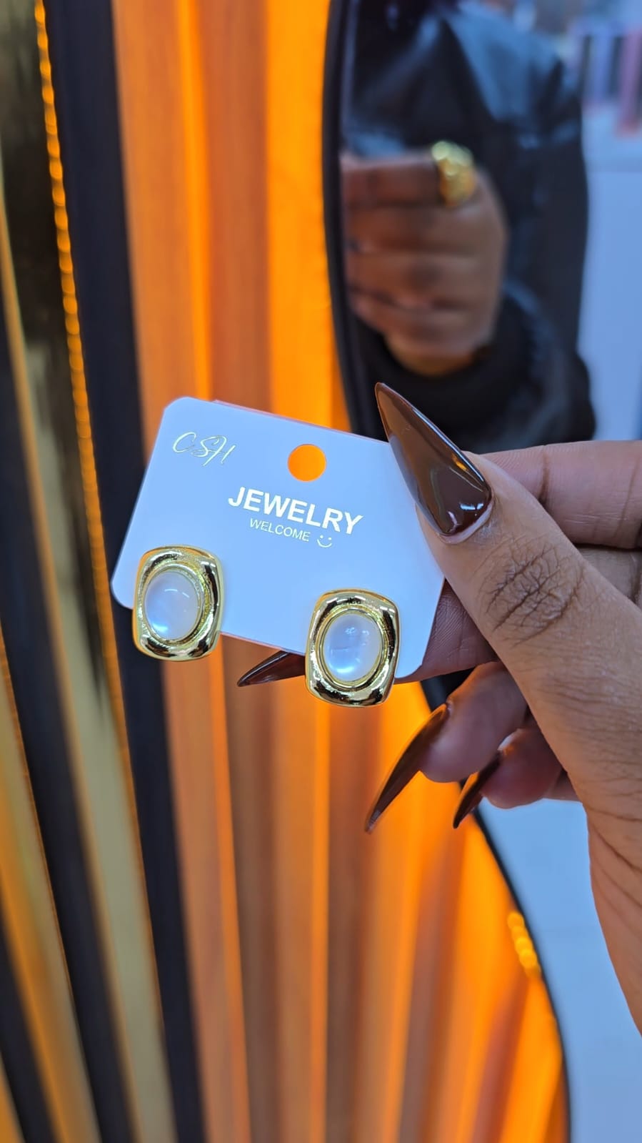 Statement earrings