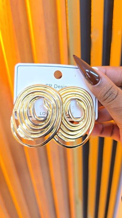 Statement earrings