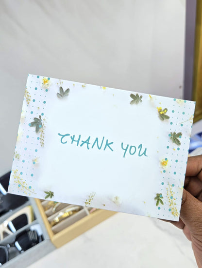 Thank you card