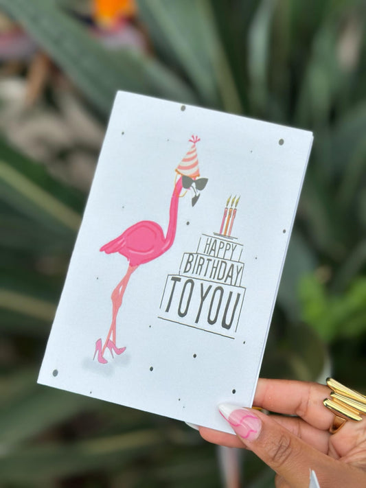 Card happy birthday