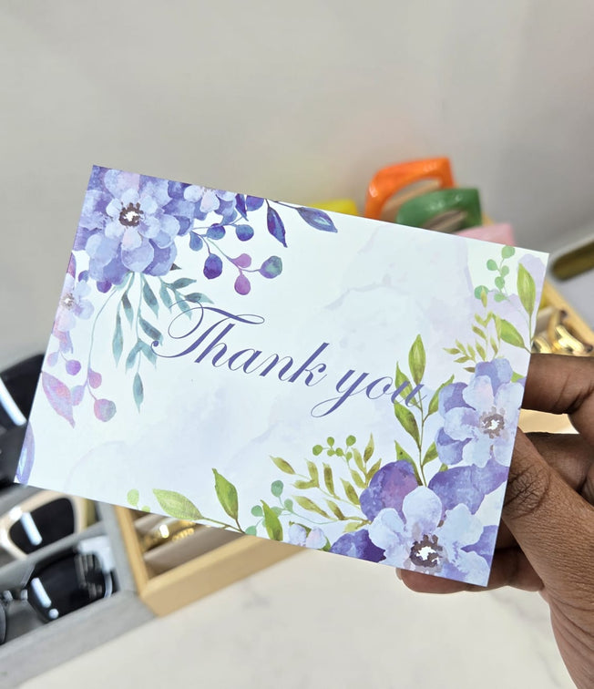 Thank you card