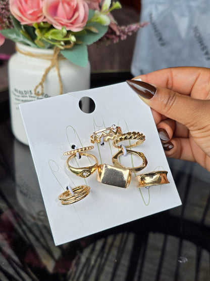 Ring Set for Women - Stackable Ring Collection | Bend the Trend