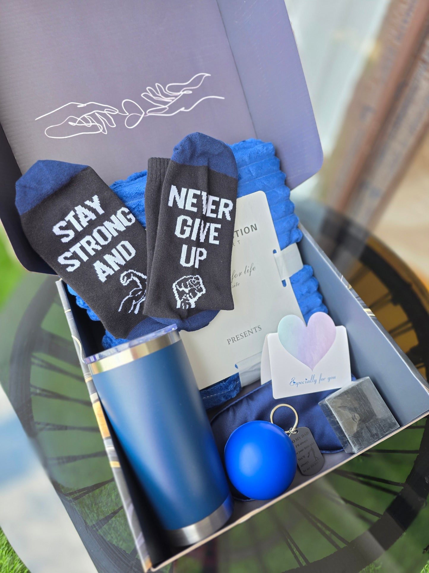 The Strength & Courage Father's Day Box 💙,Fathers Day Gift set