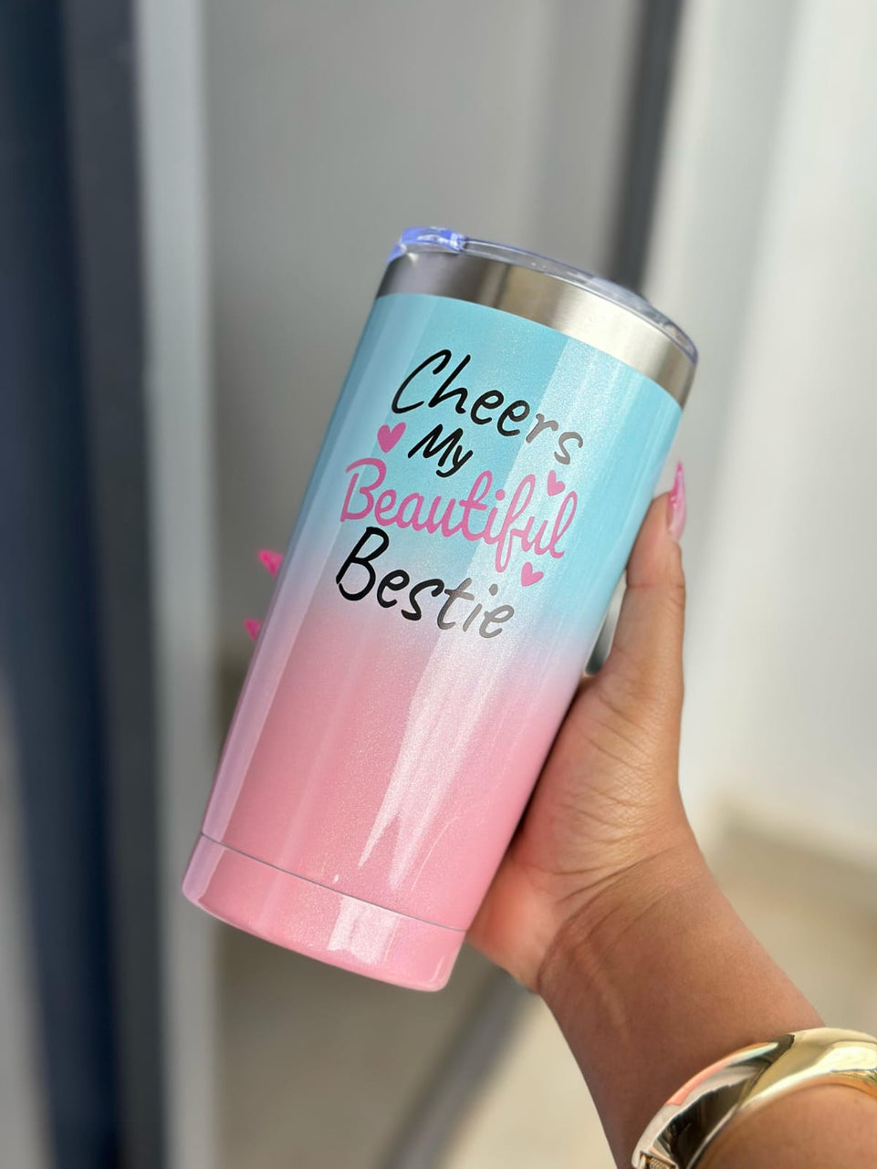 Best Friend Tumbler - Gradient Tumbler for Women | Bend the Trend