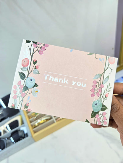 Thank you card
