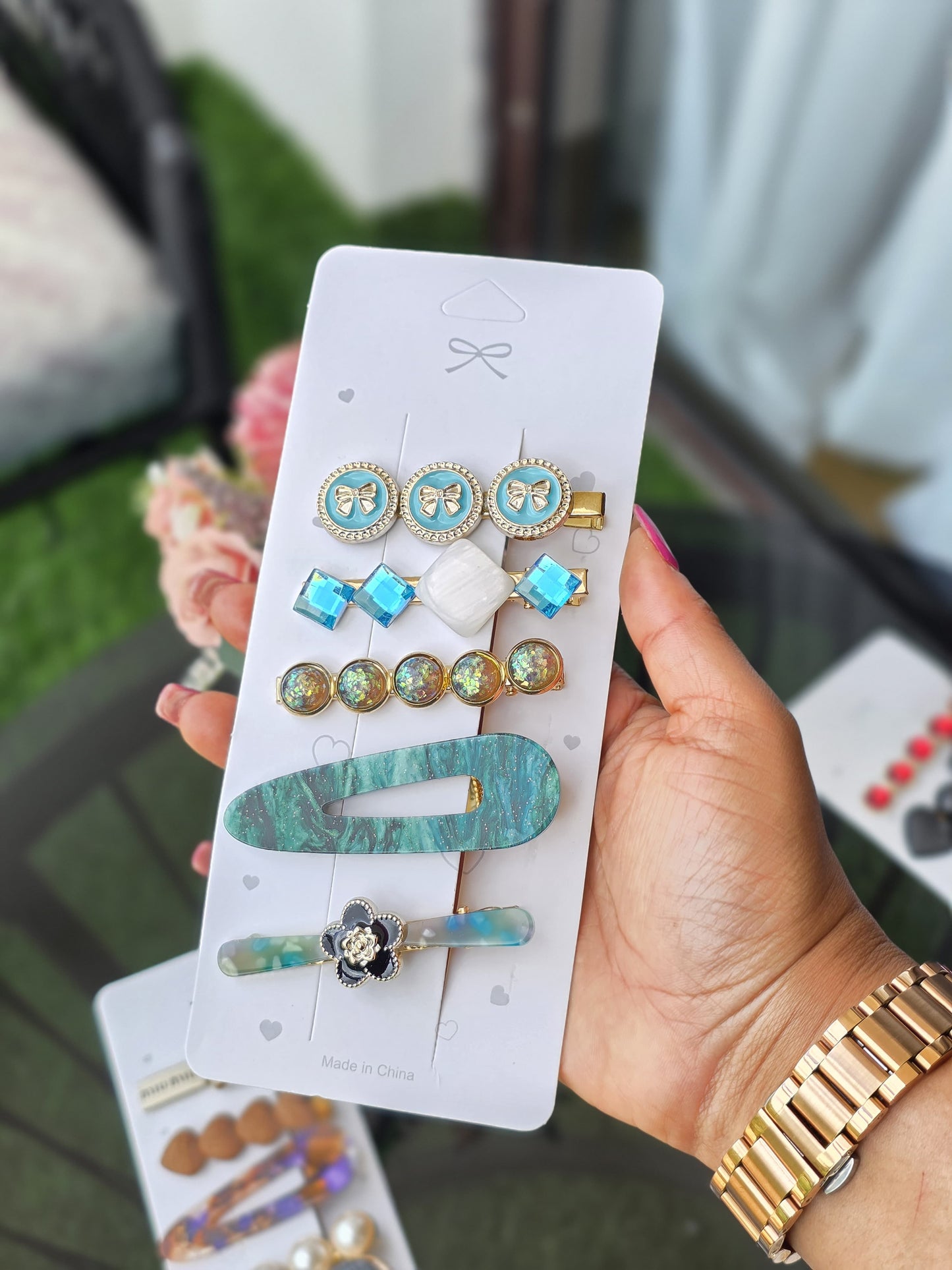 Hairclip set