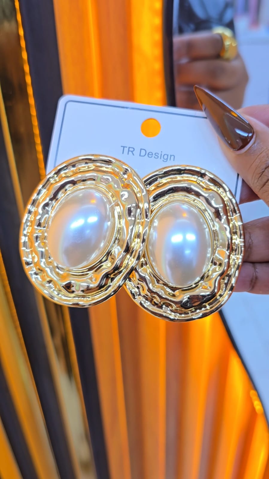Statement earrings