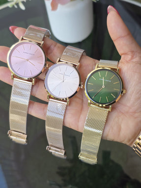 Hannah Martin round face watch,Time piece Gift Valentines |Galentines