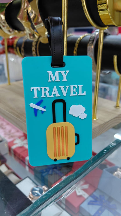 Luggage tag my travel my travel