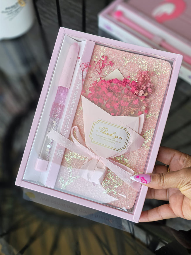 Flowered notebook,Diary flower gift valentines| Galentines